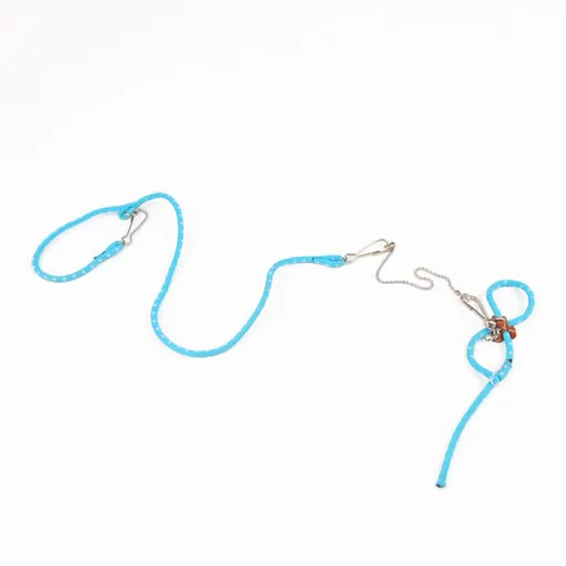2 pcs Hamster Harness,Adjustable Harness Vest Leash Hamster Chest Straps with a Small Bell Rat Mouse Squirrel Small Animal