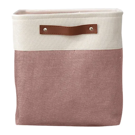 Transparent Zipper Clothing Storage Bag - Heavy-Duty Organizer for Blankets, Linen, Bed Sheets, Clothes & Pillows, Pink, 30 x 23 x 15 cm