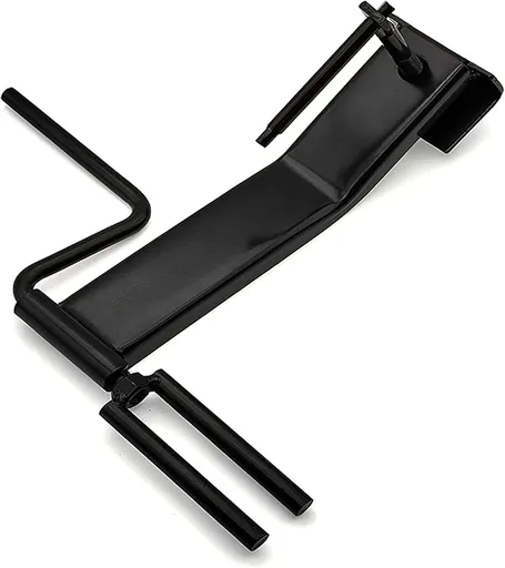 Cargo Tie-Downs Strap Winder, Black Powder Coated Steel, Roll-up Flatbed Trailer Winch Straps up to 4" Wide, ed in Trailers, Trucks, Warehoes, Docks, Vans