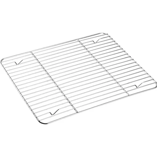 1 Pack High Strength Stainless Steel Grill Racks,Nonstick Roasting Racks,Rectangle Wire Net Rack,Kitchen Baking Rack,Nonstick Wire Grill Net,for Picnic Camping Barbeque Party 11"x 9 11"×9"×0.6"