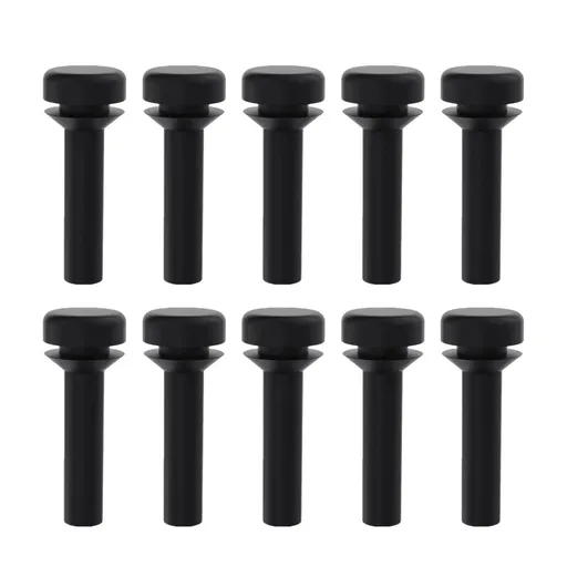 16Pcs Replacement WB02X24790 Gas Stove Grate Bumpers Rubber Feet for GE Range Burner Cafe Stove Top Cooktop, Black