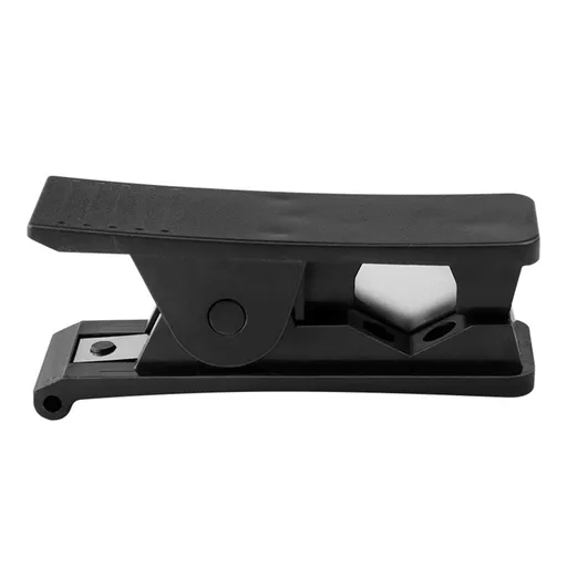 1 Piece Plastic Tubing Cutter, hose tool with comfortable handle for PVC PU nylon tubing, Black, 3.13 x 0.96 x 1.31 inches for tubing up to 0.75 inch
