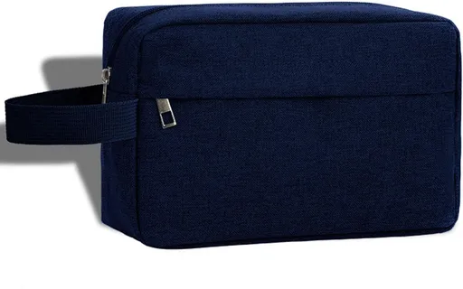 Toiletry Bag for Men, Travel Shaving Bag Dopp Kit Water-Resistant Cosmetic Bag Travel Organizer for Toiletries Accessories (Navy Blue)