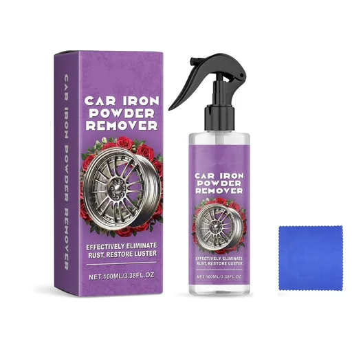 Rust Remover Spray, Multipurpose Rust Stain Remover, Strong Rust Remover, Rust Remover Spray for Metal, Heavy Duty Metal Cleaner for Vehicles, Tools, Chains