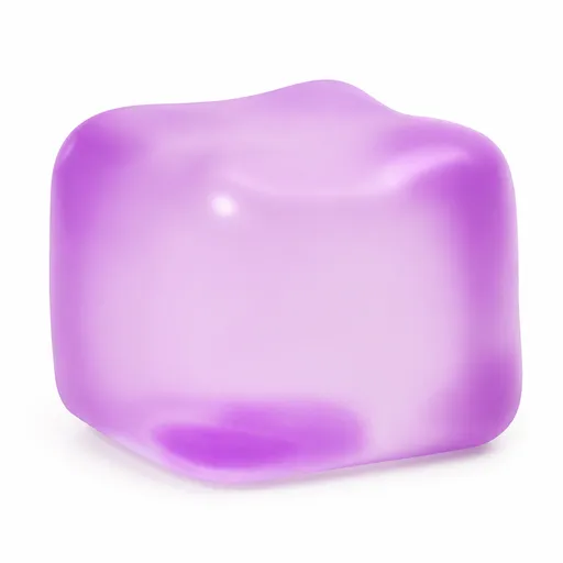Pink Stress Cube Fidget Squishy Slow Rising Sensory Stress Ball, Soft Gel Filled Anxiety Relief Toy for Kids Teens Adults