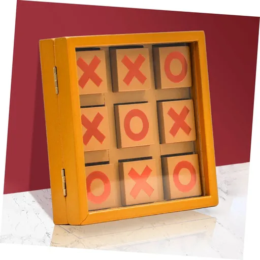 Toe Interactive Foldable Chess Board Coffee Table Game Board Game Toys Chess Board for Wooden Chess Board Party Chess