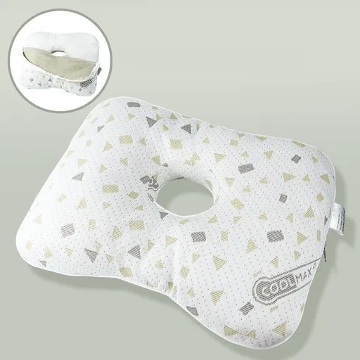 Ear Protection Pillow, Pol Grey [Removable & Washable Inner Liner]