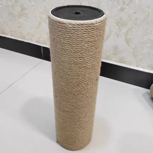 Cat Climbing Frame PVC Post 8.5cm Meow Star Climb Yellow twine Post 12 diameter 20cm long