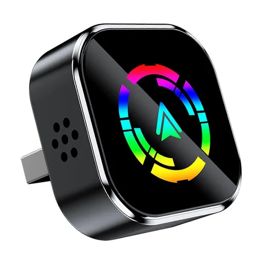2-in-1 Wireless CarPlay Adapter for iPhone & Android, Mini Auto Dongle