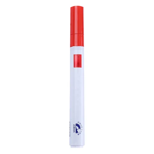 12 Color Oil Based Paint Marker Set, permanent quick dry waterproof pens for rock glass fabric ceramic wood metal plastic and stone crafts, Red