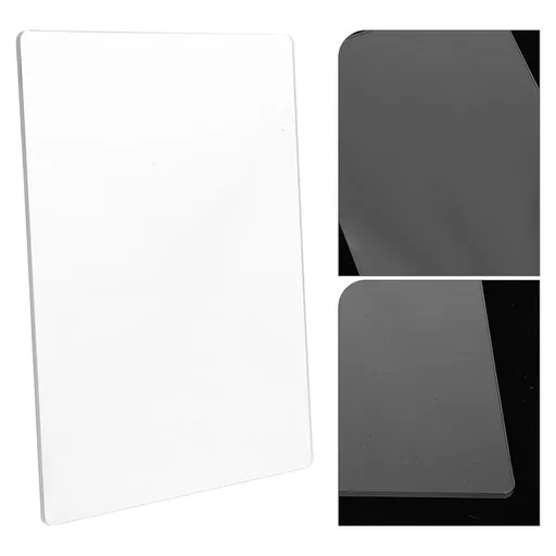 Transparent Acrylic Cutting Plates, Durable, Professional Results, 2Pcs