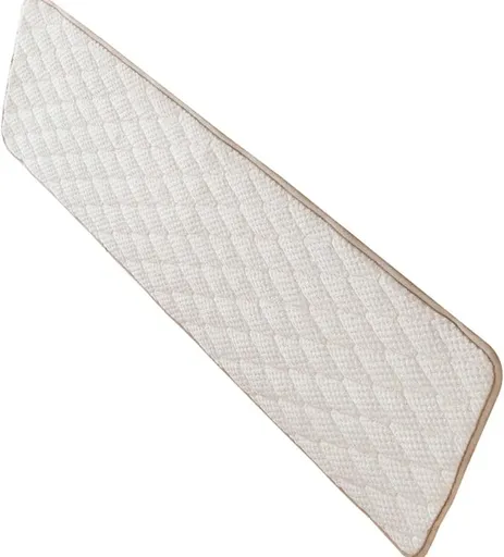 Beige Bench Cushion Pad, Non Slip Plush Sponge Seat Mat for Indoor Outdoor Patio Swing, 13.78 x 31.5In