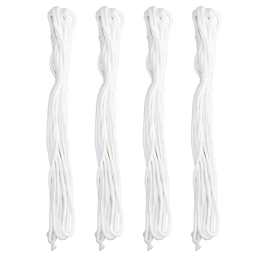 4Pcs Self Watering Cotton Rope Wick Cord Hydroponic Wicking Cord for Indoor Outdoor Potted Plant