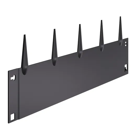 Steel Landscape Edging, 5 Packs 990 x 207 mm Rust-Resistant Metal Landscape Edging, Bendable Garden Edging Border, Heavy Duty Lawn Edging, Easy-to-Install, Flower Bed Yard Pathway Divider Black