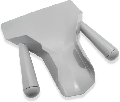 Biaungdo Polycarbonate French Fry Popcorn Scoop, French Fry Bagger, Quick Fill Tool for Bags & Boxes, Multipurpose Scooper for Food, Fries, Snacks, Desserts, Ice(Dual Handle)