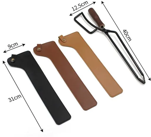 Wood Fireplace Tongs, 40 cm