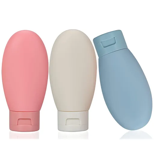 Travel Bottle Set 60ML Leak Proof Portable Squeeze Bottles 3 Pcs for Toiletries
