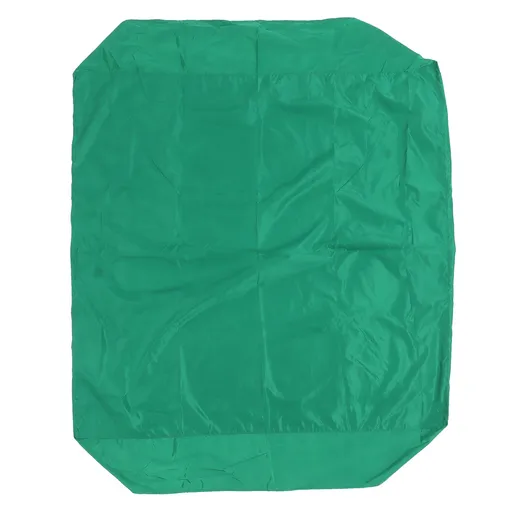 Green Sandbox Cover Square Sandbox Pool Protective Cover Sandbox Canopy with Drawstring 150X150cm