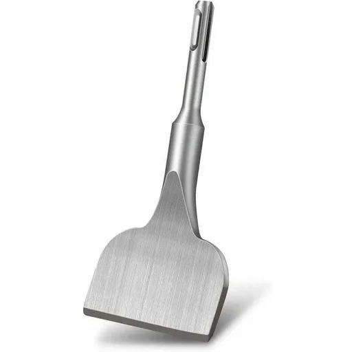 Tile Chisel, Chisel, 25 Degree Curve, Flat Tile Chisel, Professional Tile Chisel for Impact Hammers and Electric Hammers, 165 x 75 mm