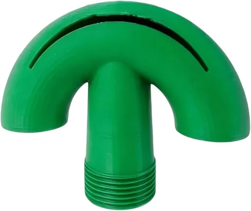 Pool Fountain Nozzle for Backyard Swimming Pools, Threaded Fountain Head Accessory for Home Pool Play and Relaxation Nozzle Threaded Attachment Backyard Accessory Swimming Head Return Curved Moving - Green - Size 5Pcs