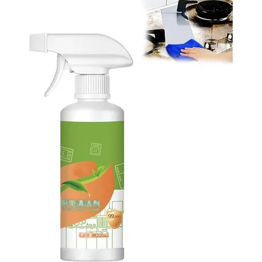 Natural Enzyme Formula to Household Appliances, 300ml Multipurpose Home Cleaner Spray for Oven, Stove, Range Hood, Easy Cleaning Household Items