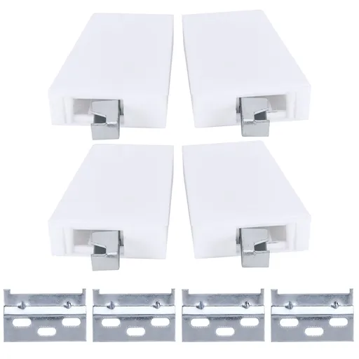 2Set Adjustable Cabinet Hanger with Mounting Plate Cupboard Furniture Hardware Parts