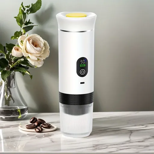 Portable Coffee Maker 20Bar High-Pressure Extraction Handheld Dual Use White