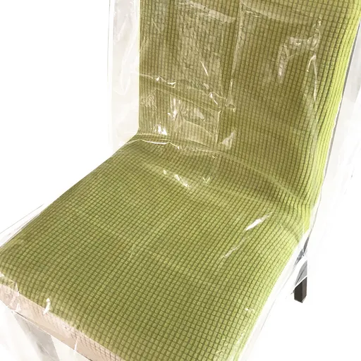 Plastic Dining Chair Covers, Waterproof Plastic Chair Covers with Backrests Heavy Duty Clear Chair Seat Cover, No Dust, Dirt
