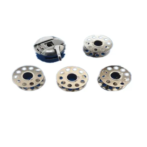 Sewing Machine Bobbin Case Silver 1 Set Durable Hard Metal 0.8x0.8x0.5in