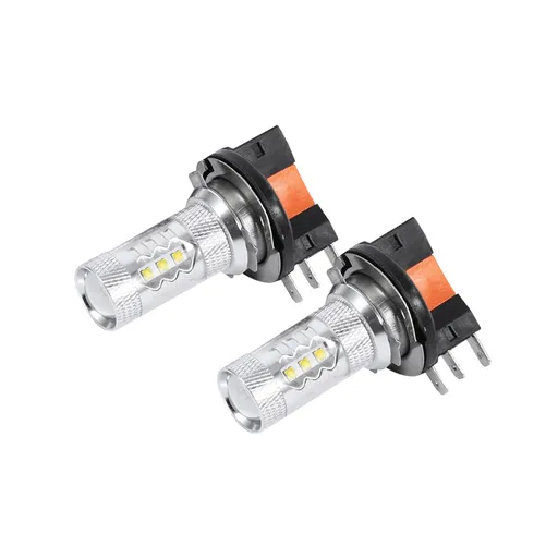 2pcs Halogen H15 Bulb 12v 15/55w Daytime Running Lamp & Highlight Lamp Super White Halogen Headlight Lamp