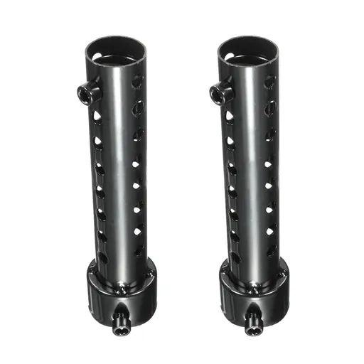 2x Universal Motorcycle Exhaust Can Muffler Baffle dB Killer Silencer 35mm Us, exhaust sound control, muffler replacement, Black Color