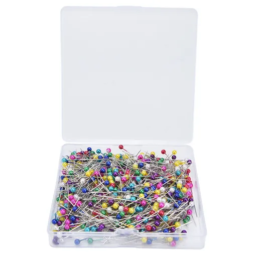 600Pcs Sewing Pins 38mm Long Different Colors Wide Application Durable Straight Pins for Clothing Handiwork