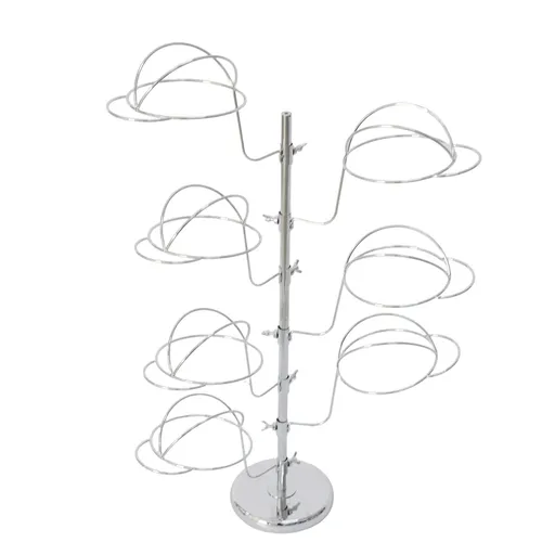 Hat Storage Rack 7 Tier Metal Hat Display Stand for Store Display Shop