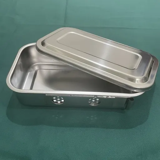 Jinbokang Stainless Steel Sterilization Box Surgical... 8 inch hole [201 stainless steel]]