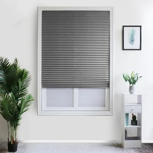 1X Curtain Cordless Blinds Cellular Fabric Light Filtering Shades Honeycomb Door Window Shades for Home and Windows Bedroom Light Filtering Curtain