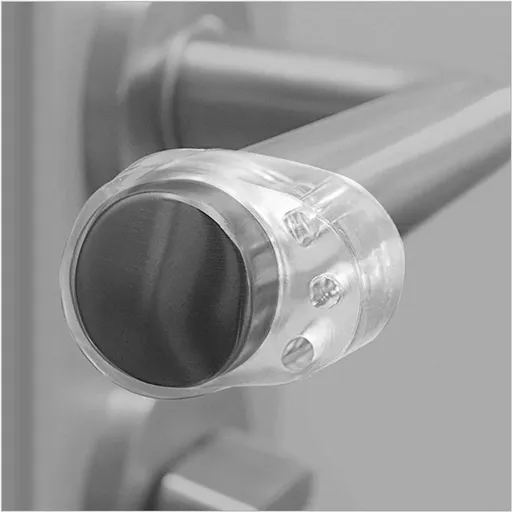 8pcs Door Stopper Transparent Silica Gel Door Handle Buffer Wall Protection Bumper Walls Furniture Protective