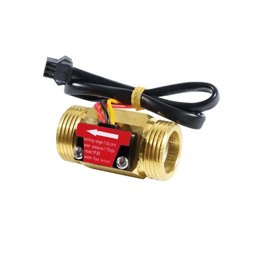 6-point water flow sensor Hall flowmeter water heater farmland irrigation flowmeter YF-B5 dual external teeth