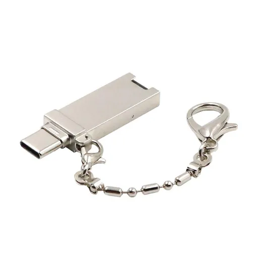 USB Memory Card Reader, Compact Memory Card Adapter for SD/TF/MS