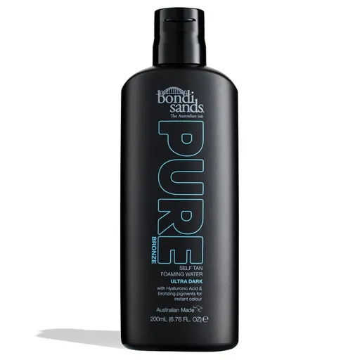 Bondi Sands 200ml Pure Bronze Self Tan Tanning Foaming Water Ultra Dark