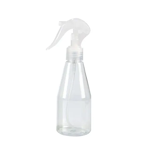 7 oz Continuous Spray Bottle for Hair, Ultra-Fine Water Spray Bottle for Cleaning, Plants, Pets (Plastic, White)