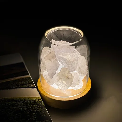 Diffuser Crystal Aurora Clear Quartz Ambient Light