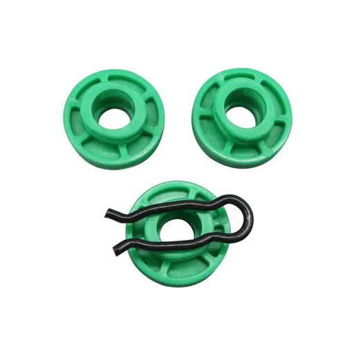 4 Pcs Window Regulator Guide Roller Clip Front Power Window Regulator Guide Roller for 9-5 9-3 900