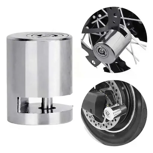 Bicycle Lock Electric Scooter Bicycle Padlock Anti-Theft Electric Scooter Lock For Skateboard Wheels Lock Disc Brake Lock