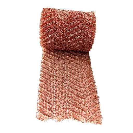 Copper Mesh Rodent Barrier,5in x 20ft Flexible Red Copper Wire Screen,Pest Exclusion Net for Garden,Home Foundation,Vent and Pipe Gap Sealing