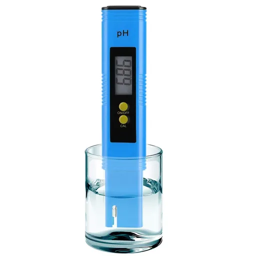 PH Tester Pen 0.01 High Accuracy Pocket Size with 0-14 PH Measurement Range for Household Drinking, Pool and Aquarium