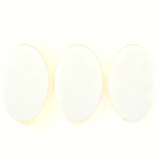 (Pack of 3）LED Motion Sensor Night Light Indoor, Cordless Battery Powered,Stick-on Warm White Light with Built-in Infrared Motion Detection, Sensor Light for Hallway,Bedroom