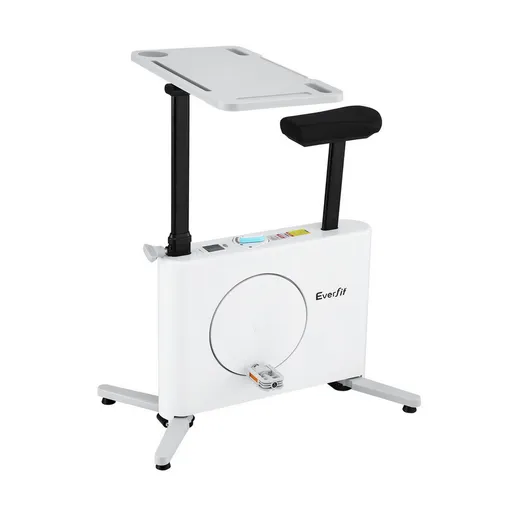 Everfit Exercise Bike Magnetic Desk Bike with Tabletop Fitness Home Workout Gym