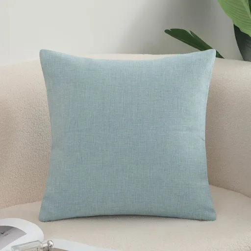 Shengdu Solid Color Polyester Pillow Case 40x40cm csmm sky blue 40*40cm with pillow core
