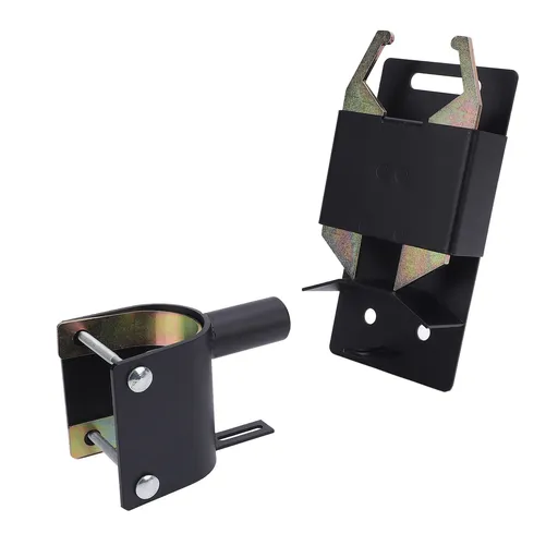 2 Way Lockable Gate Latch Steel Zinc Heavy Duty Farm Fence Gate Latch Livestock Cattle Gate Latch Hardware for Ranches Horse Corrals