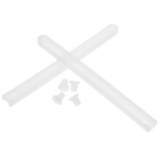 White Undermount Drawer Slides Set for Kitchen Cabinets with High Stability and Smooth Silent